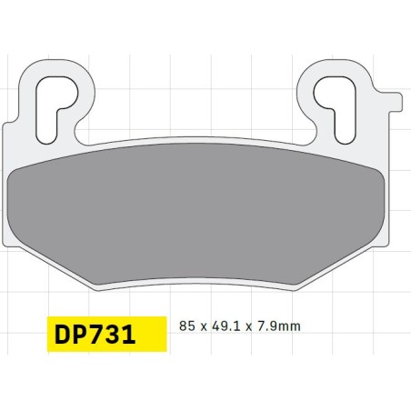 BRAKE PAD SINTRD DP731