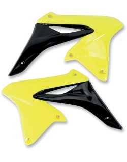 SHROUD RAD RMZ250 10-18 YEL/BK