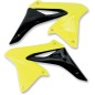 SHROUD RAD RMZ250 10-18 YEL/BK