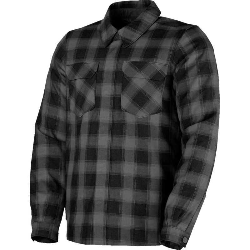 JACKET FALLBLOCK FLANNEL BLACK