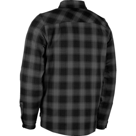 JACKET FALLBLOCK FLANNEL BLACK