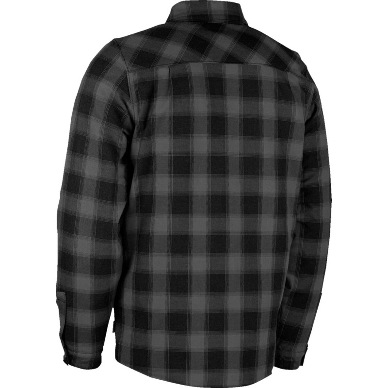 JACKET FALLBLOCK FLANNEL BLACK