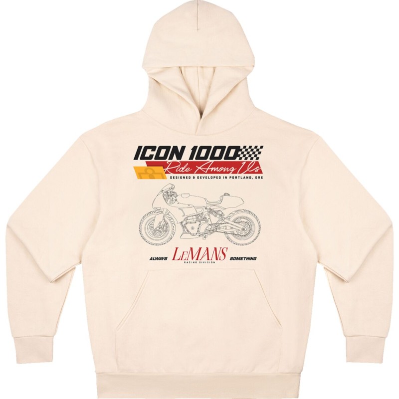HOODIE ALWAYS SOMETHING IVORY 