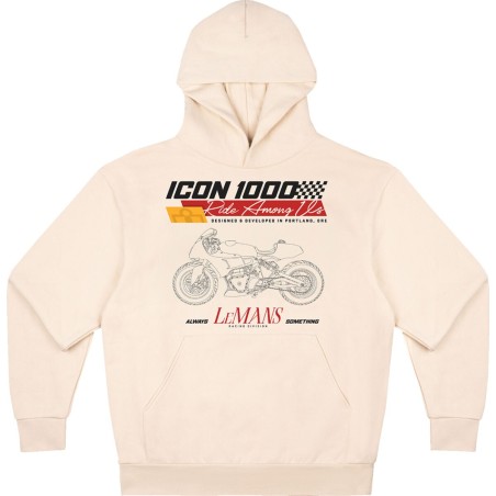 HOODIE ALWAYS SOMETHING IVORY 