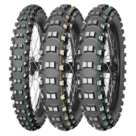 Pneu MITAS TERRA FORCE-EX SM 140/80-18 70M TT SUPER LIGHT GREEN M+S
