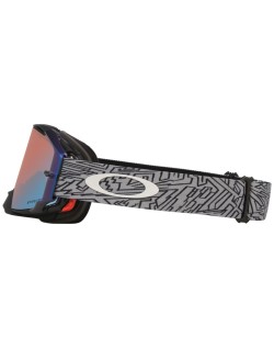 Masque OAKLEY Airbrake MX - Grey Strike écran Prizm MX Sapphire Iridium