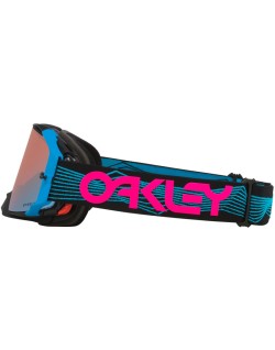 Masque OAKLEY Airbrake MX - Blue Wired écran Prizm MX Sapphire Iridium