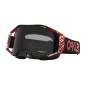 Masque OAKLEY O-Frame MX Heritage - Red Eddie écran gris foncé