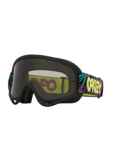 Masque OAKLEY O-Frame MX Heritage - Jaxson Black écran gris clair