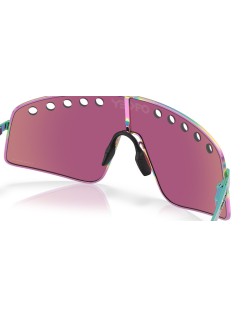 Lunettes de soleil OAKLEY Sutro TI Sweep - Polished Oil Slick écran Prizm Road Jade 