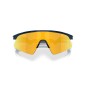 Lunettes de soleil OAKLEY Resistor Sweep (taille enfant) - Polished Abyss écran Prizm 24k
