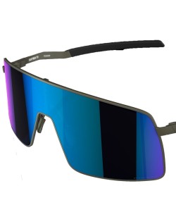 Lunettes de soleil OAKLEY Sutro TI - Satin Lead écran Prizm Sapphire