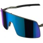 Lunettes de soleil OAKLEY Sutro TI - Satin Lead écran Prizm Sapphire