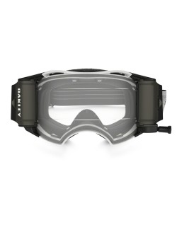 Masque OAKLEY Airbrake MX Race-Ready Roll-Off Matte White Speed écran transparent