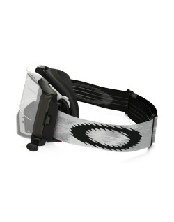 Masque OAKLEY Airbrake MX Race-Ready Roll-Off Matte White Speed écran transparent
