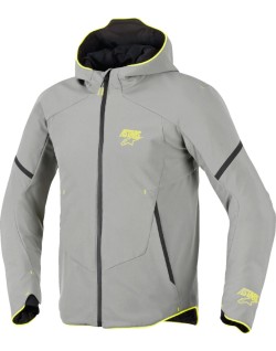 JACKET AEROSHELL GRAY/YELLOW M