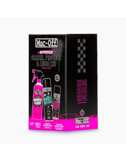 Kit d'entretient moto MUC-OFF Clean, Protect & Lube