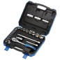 Jeu de douilles métriques DRAPER - 1/2" (24 pièces) Jeu de douilles métriques DRAPER - 1/2" (24 pièces)