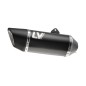 EXHAUST LV-14R BK MT-09