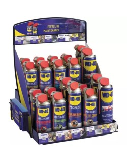 Présentoir métal sur comptoir WD-40 capacité 20 unités