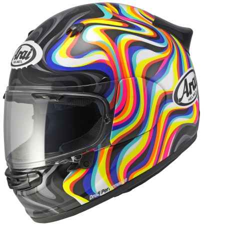 Casque ARAI QUANTIC SWIRL - blanc