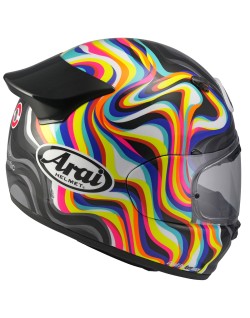 Casque ARAI QUANTIC SWIRL - blanc