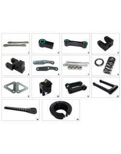 Kit de rabaissement de selle TECNIUM construction 12