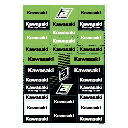 DECAL LOGO SHEET KAWASAKI