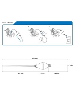Pompe à main pour carburant OXFORD