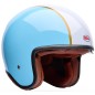 Casque BELL TX501 - Rally Blue/White