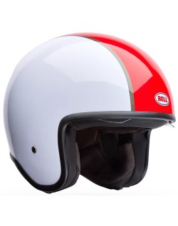 Casque BELL TX501 - Rally Red/White