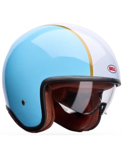 Casque BELL TX501 - Rally Blue/White
