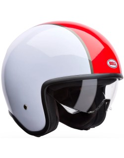 Casque BELL TX501 - Rally Red/White
