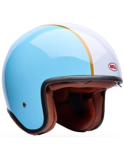Casque BELL TX501 - Rally Blue/White