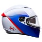 Casque BELL Lithium MIPS - Bash White/Blue Casque BELL Lithium MIPS - Bash White/Blue