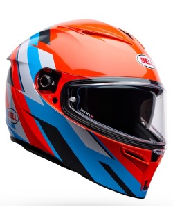 Casque BELL Lithium - Nova Orange/Blue