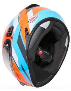 Casque BELL Lithium - Nova Orange/Blue