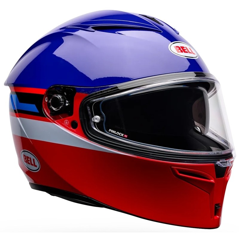 Casque BELL Lithium - Motion Blue/Red Casque BELL Lithium - Motion Blue/Red
