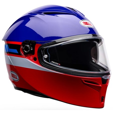 Casque BELL Lithium - Motion Blue/Red