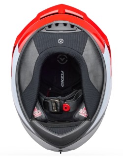 Casque BELL Race Star DLX Flex - Fluid Red/White