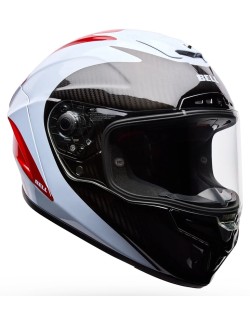 Casque BELL Race Star DLX Flex - Fluid Red/White
