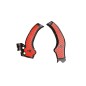 Protections de cadre RACETECH - noir/rouge