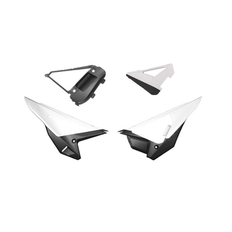 Kit plaques latérales RACETECH Revolution - blanc