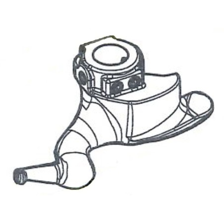 Tête de montage standard BIHR pour démonte-pneus