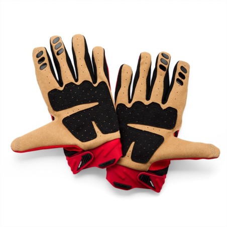 GLOVES AIRMATIC RED/BLACK - M