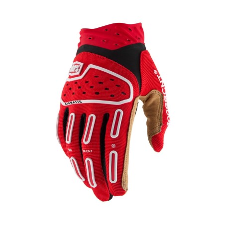 GLOVES AIRMATIC RED/BLACK - 2X