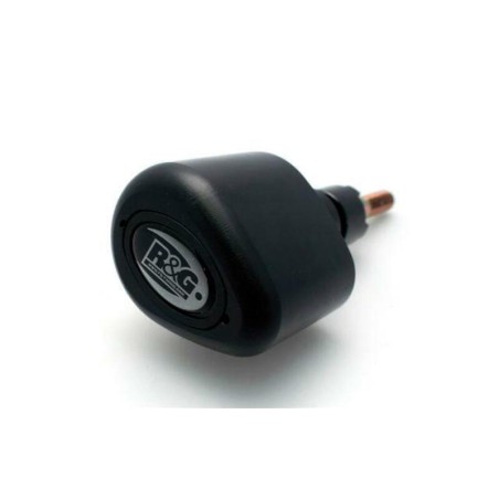 Tampon de protection R&G RACING Aero noir Kawasaki ZX-6R/RR