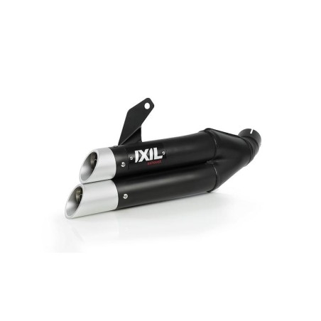 Ligne complète IXIL Hyperlow inox noir / alu poli - Honda CB650F - XH6356XB