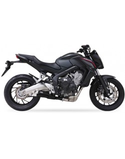 Ligne complète IXIL Hyperlow inox noir / alu poli - Honda CB650F - XH6356XB