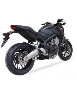 Ligne complète IXIL Hyperlow inox noir / alu poli - Honda CB650F - XH6356XB